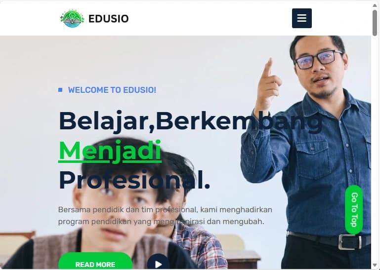 PT. Edusio Indonesia - Company Profile Website